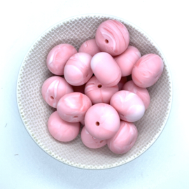 Abacus - marmer koraal/baby roze