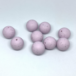 19mm - lilac speckled
