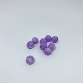 12mm - marble dark purple