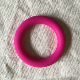 Silicone ring - fuchsia