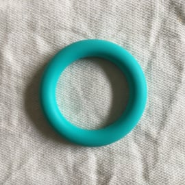 Silicone ring - turquoise
