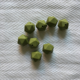 Icosahedron 17mm - army green