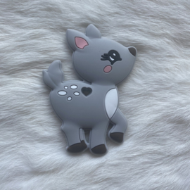 Deer teether - grey