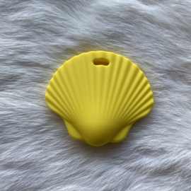 Sint Jacobshell teether - yellow