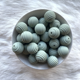 19mm striped - sage