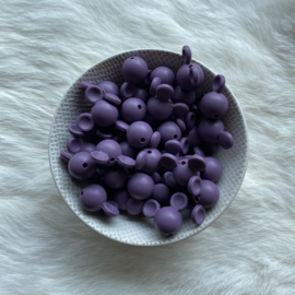Mickey mouse bead - antique purple