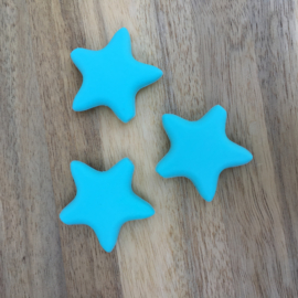 Star round - light turquoise