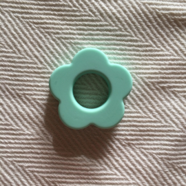 Flower teether - mint