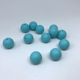 15mm - aqua blauw