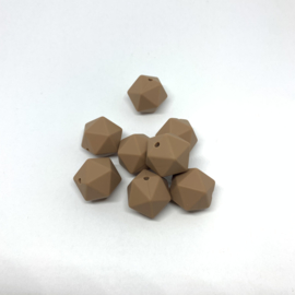 Icosahedron 17mm - Camel