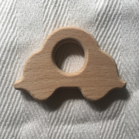 Wooden teether - car