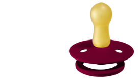 Bibs pacifier - ruby