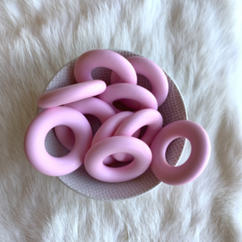 Donut ring - zacht roze