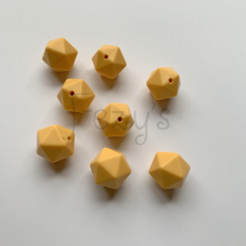 Icosahedron 17mm - goud geel