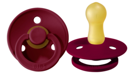 Bibs pacifier - ruby