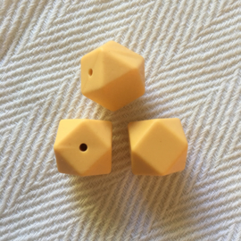 Hexagon - goud geel