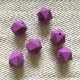 Icosahedron 22mm - purple