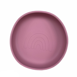 Silicone plate rainbow - blush