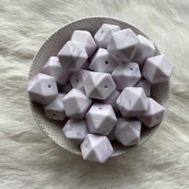 Hexagon - marble antique purple