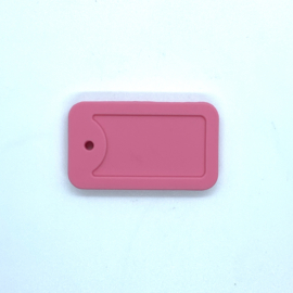 Dogtag - koraal roze