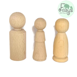 Pegdoll - cylinder (80mm hoog)