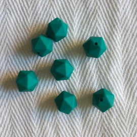 Small icosahedron - emerald