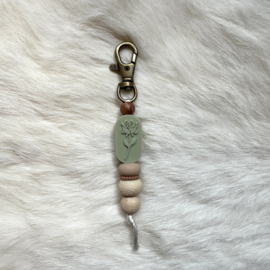 Rose keychain