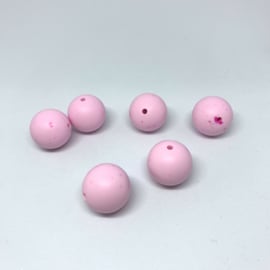 19mm - soft pink, fuchsia speckled