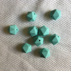 Kleine icosahedron - aruba blauw