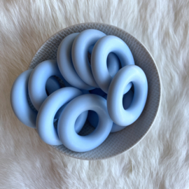 Donut ring - zacht blauw