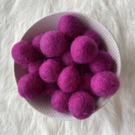 Felted beads