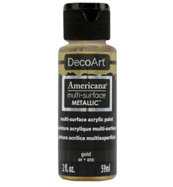 Deco Americana metallics - Gold