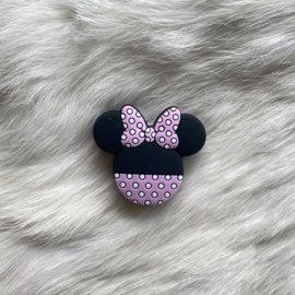 Luxe minnie mouse kraal - baby roze