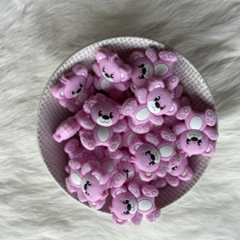 Beren kraal - baby roze