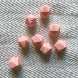 Icosahedron 17mm - rosequartz