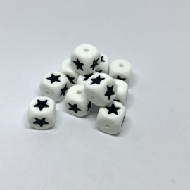Silicone letterbead 12mm - star