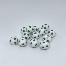 15mm - soccer bead dark grey
