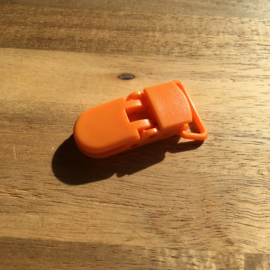 Speenclip kunststof 20mm - oranje