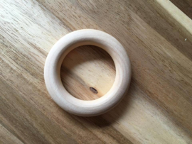 Houten ring 56mm