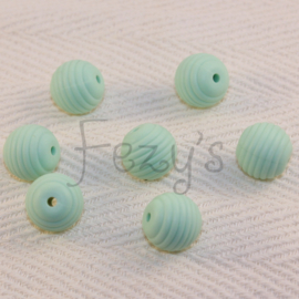 15mm striped - mint