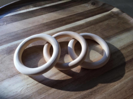 Houten ring 70mm