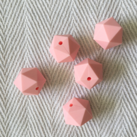 Icosahedron 22mm - rozekwarts