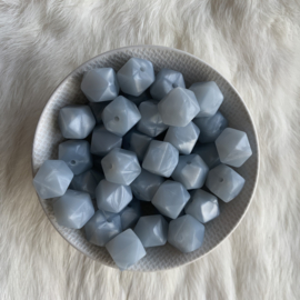 Small hexagon - pearl grey