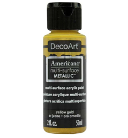 Deco Americana metallics - Yellow gold