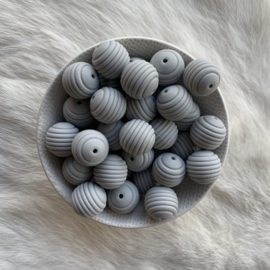 19mm striped - ice grey