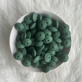 Discus 15mm - dark old green