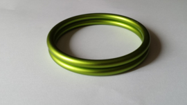 Slingrings size M - matte lime green