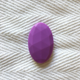 Big oval - purple