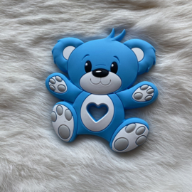 Bear teether - sky blue