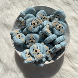 Basset pup kraal - oud blauw